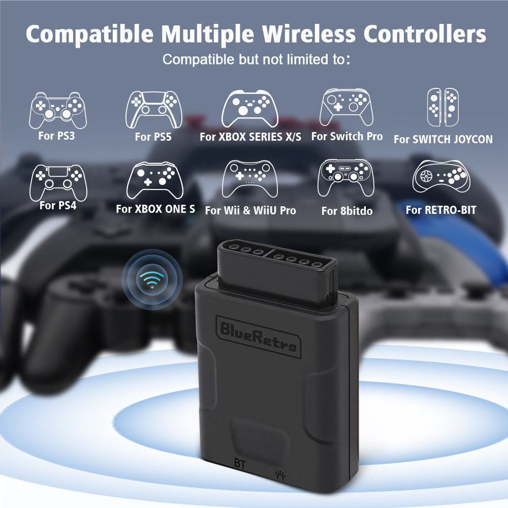 Retro Gaming Xbox One - RetroScaler Blueretro Adattatore controller wireless per