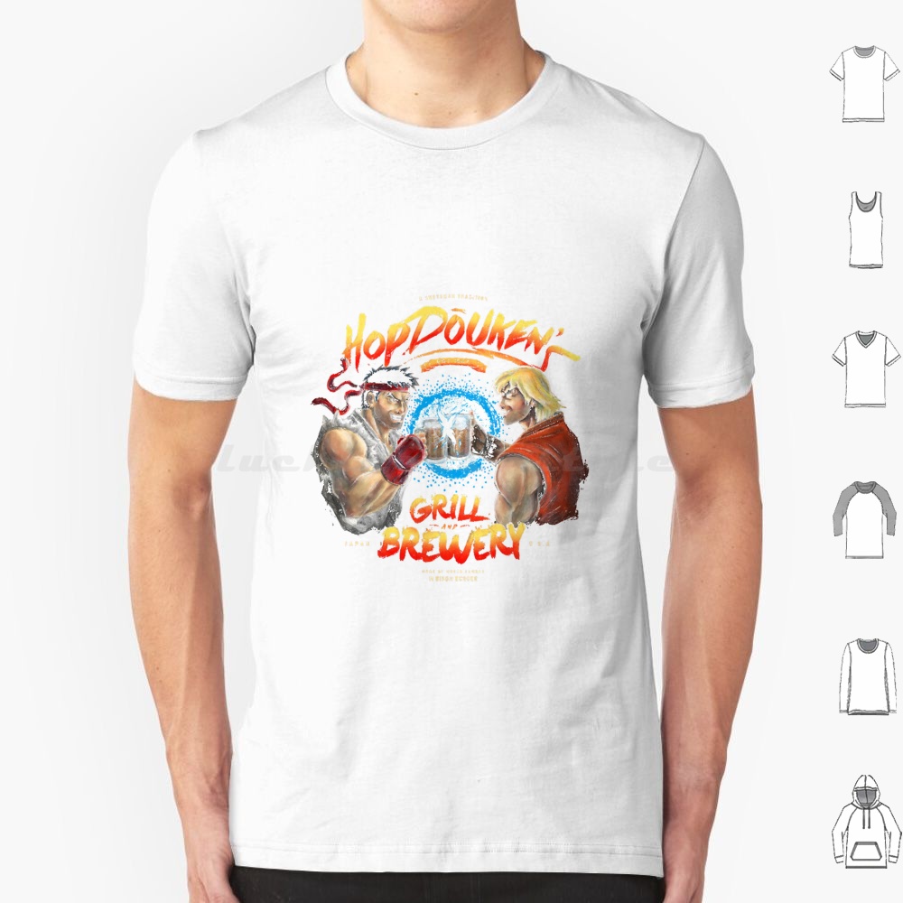Retro Gaming Kent - Maglietta Hop Douken 6xl Cotton Cool