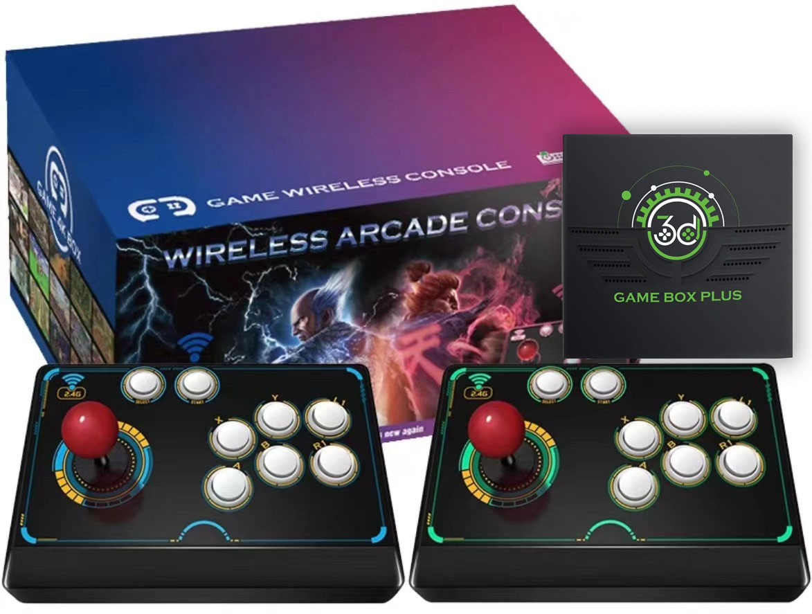 Retro Gaming X6 - V6 Retro Game Box 2.4G Gioco