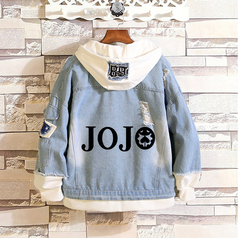 Retro Gaming Jacket - Trendy Anime surround JOJO Bizarre Adventure