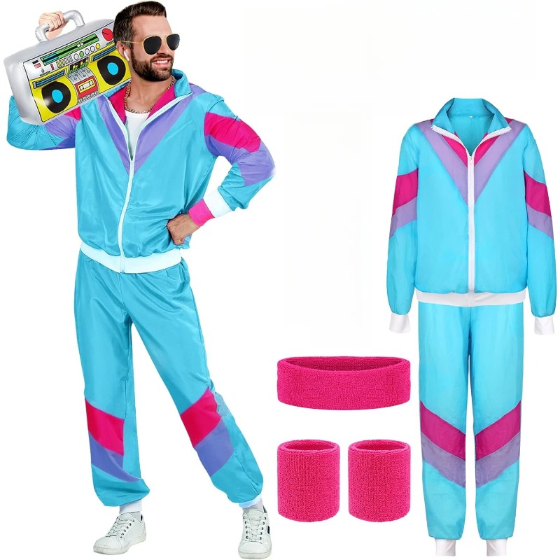 Retro Gaming Jacket - Costumi in maschera anni '80 e