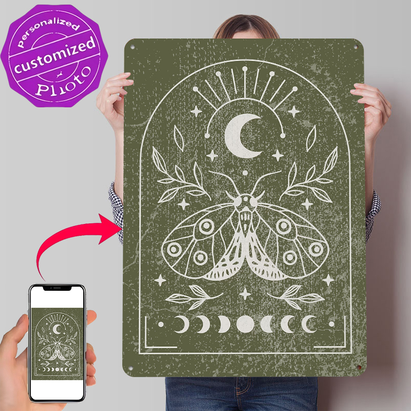 Retro Gaming At Home - Poster con Motivo Falena e Luna,