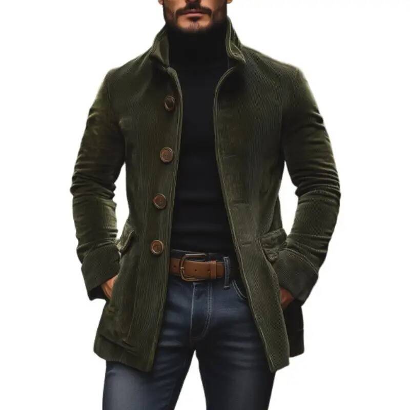 Retro Gaming Jacket - Blazer Casual da Uomo con Colletto