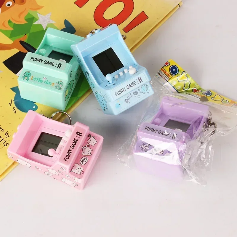 Retro Gaming Kc - Mini portachiavi tascabile portatile con 26