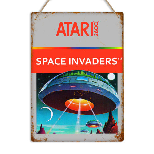 Retro Gaming Space - 2600 SPACE INVADERS Targa da parete