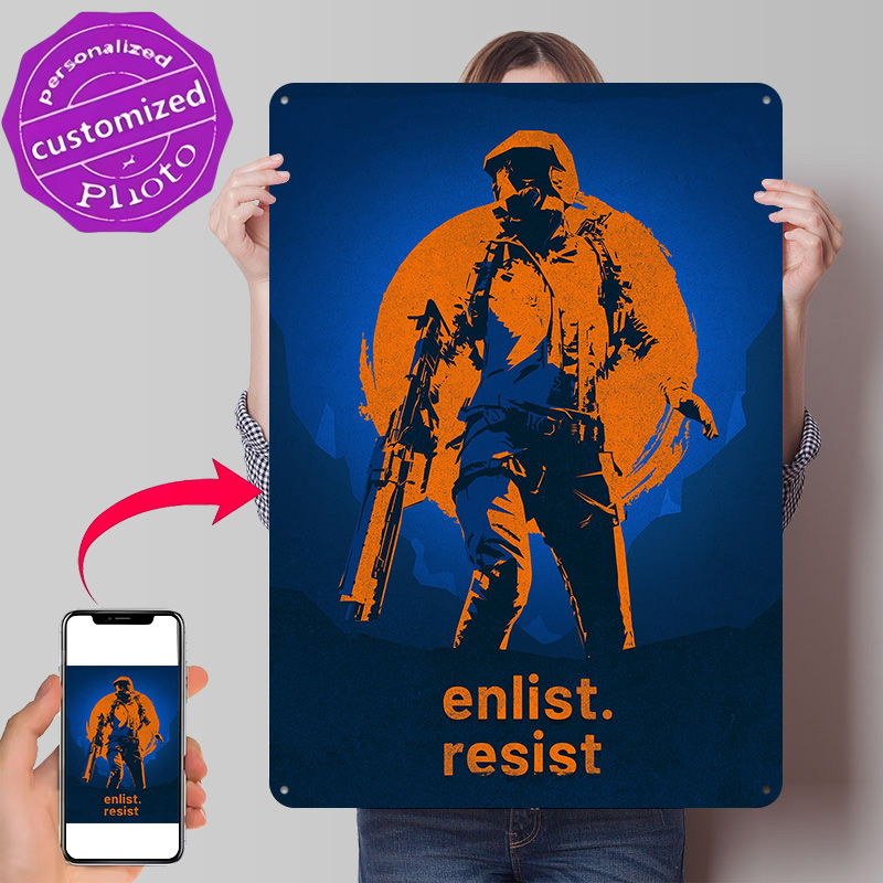 Retro Gaming Gifts For Men - Poster Arc Raiders Retro 01, Targhe