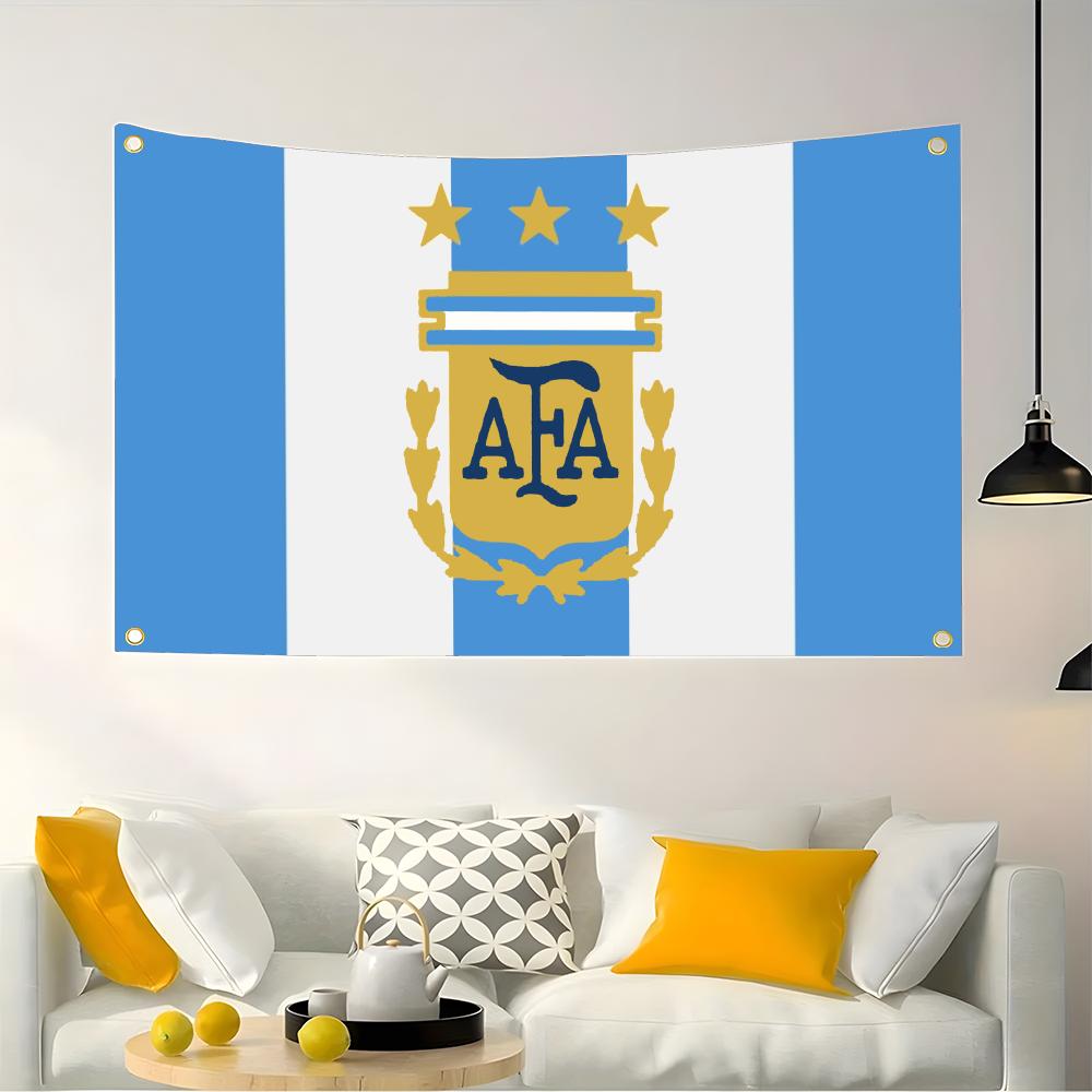 Retro Gaming Banner - 1 Pezzo Bandiera Argentina Famosa Stile