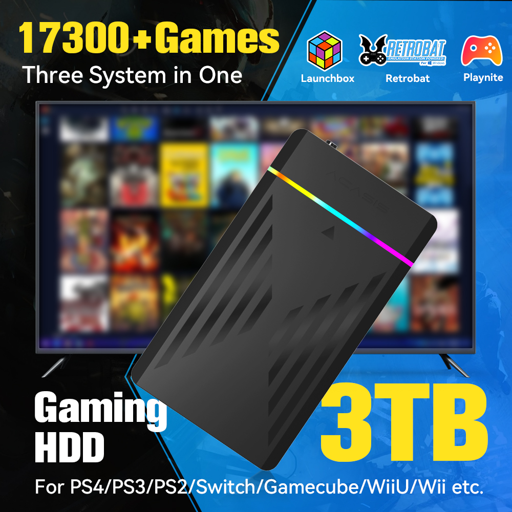 Retro Gaming Tablet - HDD da gioco portatile da 3