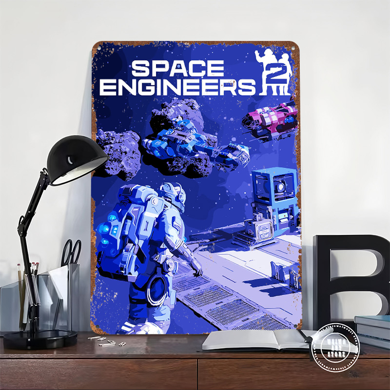 Poster in Metallo con Cover Ar - Retro Gaming Space recensione e prezzo