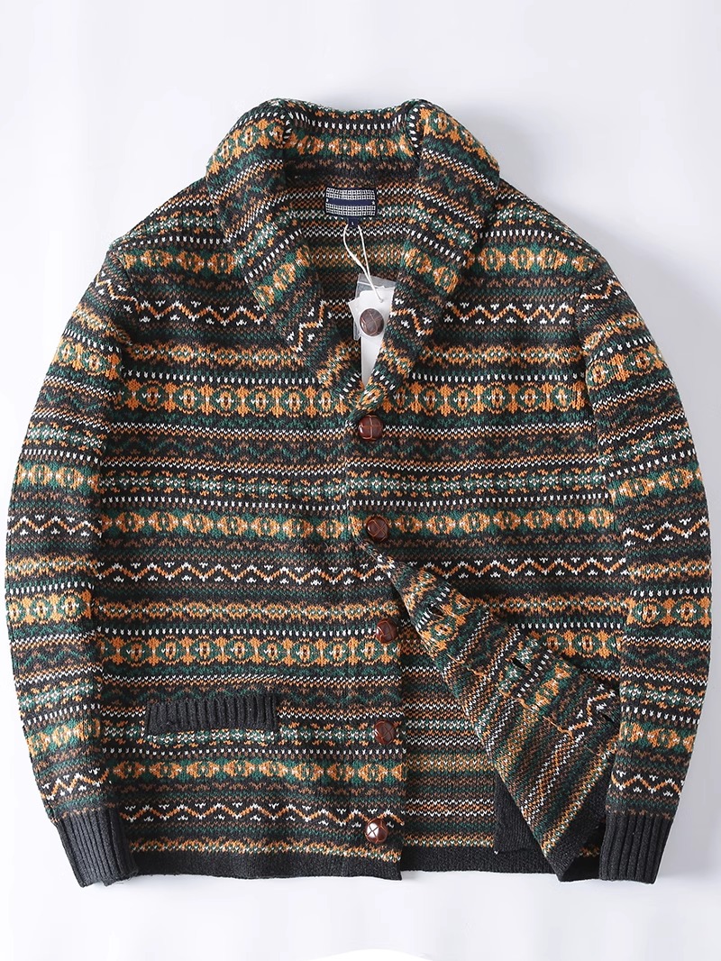 Nordic bovini lana Jacquard te - Retro Gaming Jacket recensione e prezzo