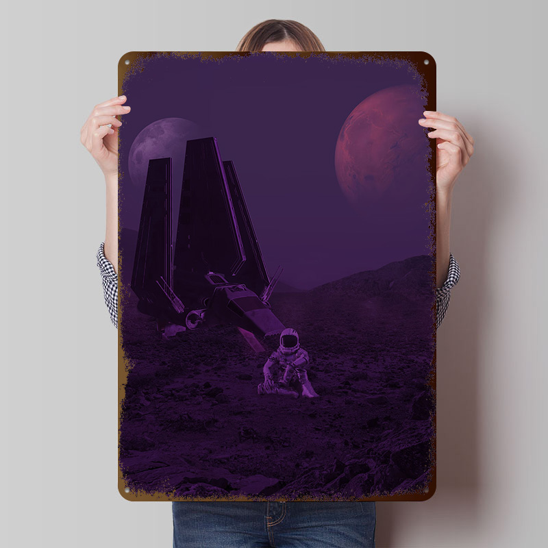 Poster in Metallo su Tema Spaz - Retro Gaming Space recensione e prezzo