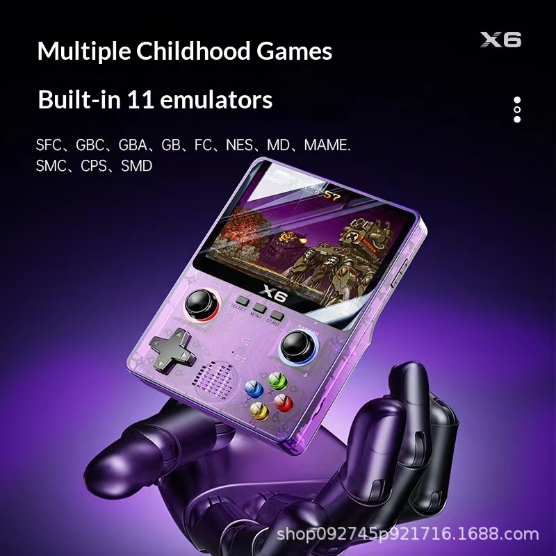 Console di Gioco Portatile X6, - Retro Gaming X6 recensione e prezzo