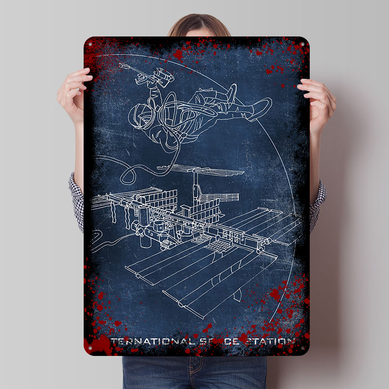 Poster stampato con statio spa - Retro Gaming Space recensione e prezzo