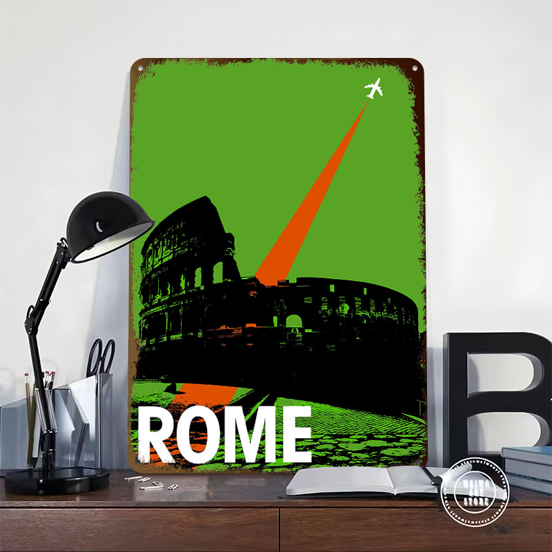 Poster in metallo da viaggio d - Retro Gaming At Home recensione e prezzo