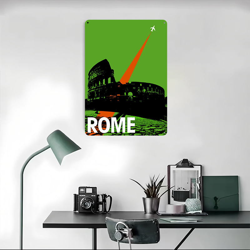 Poster in metallo da viaggio d - Retro Gaming At Home recensione e prezzo