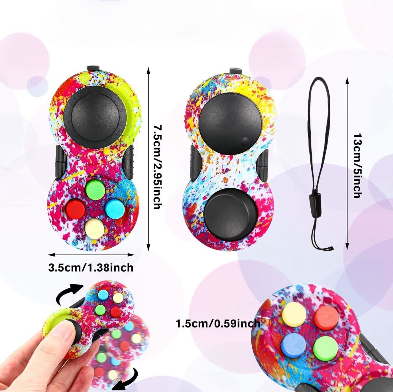 Fidget Pad Retro Classic Fidge - Retro Gaming Tablet recensione e prezzo