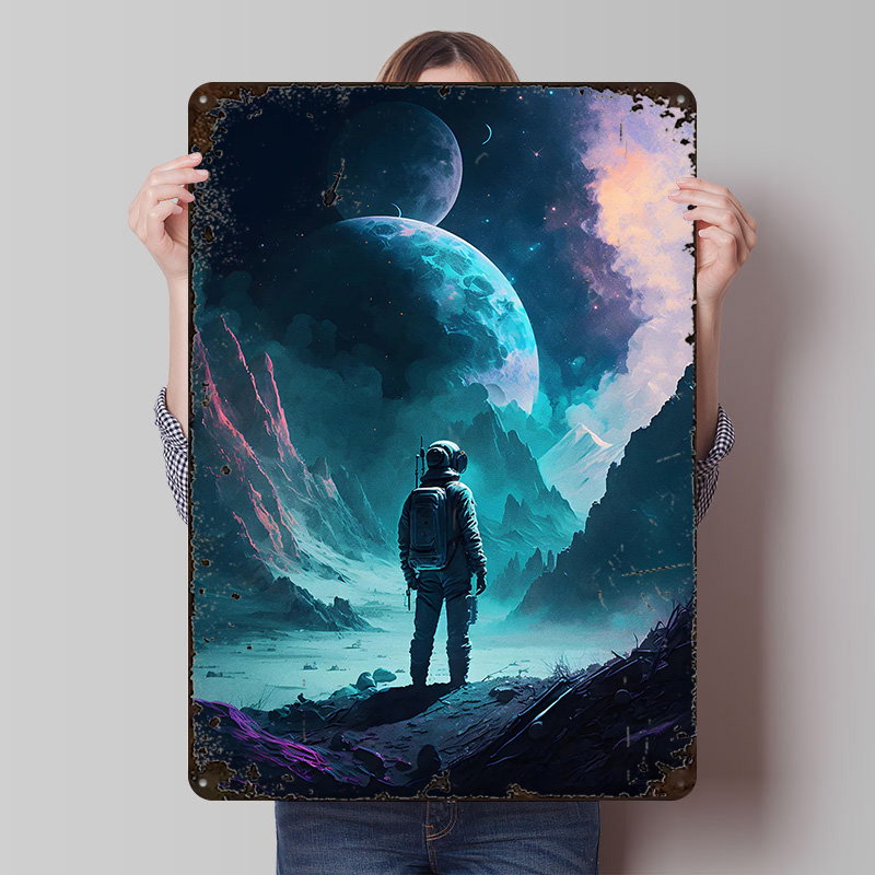 Astronauta nello spazio Poster - Retro Gaming Space recensione e prezzo