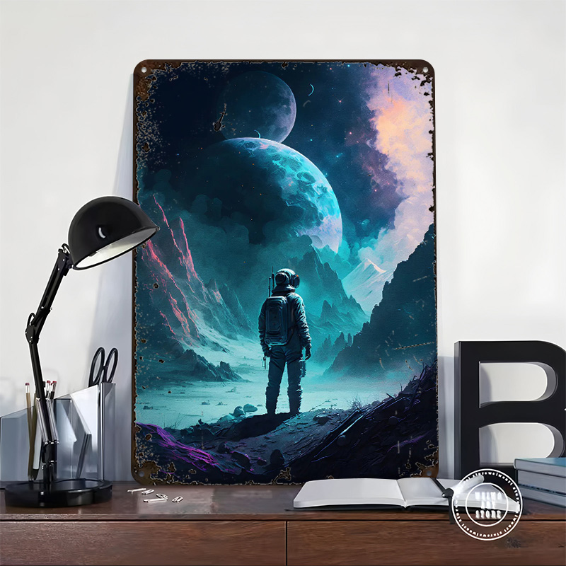 Astronauta nello spazio Poster - Retro Gaming Space recensione e prezzo