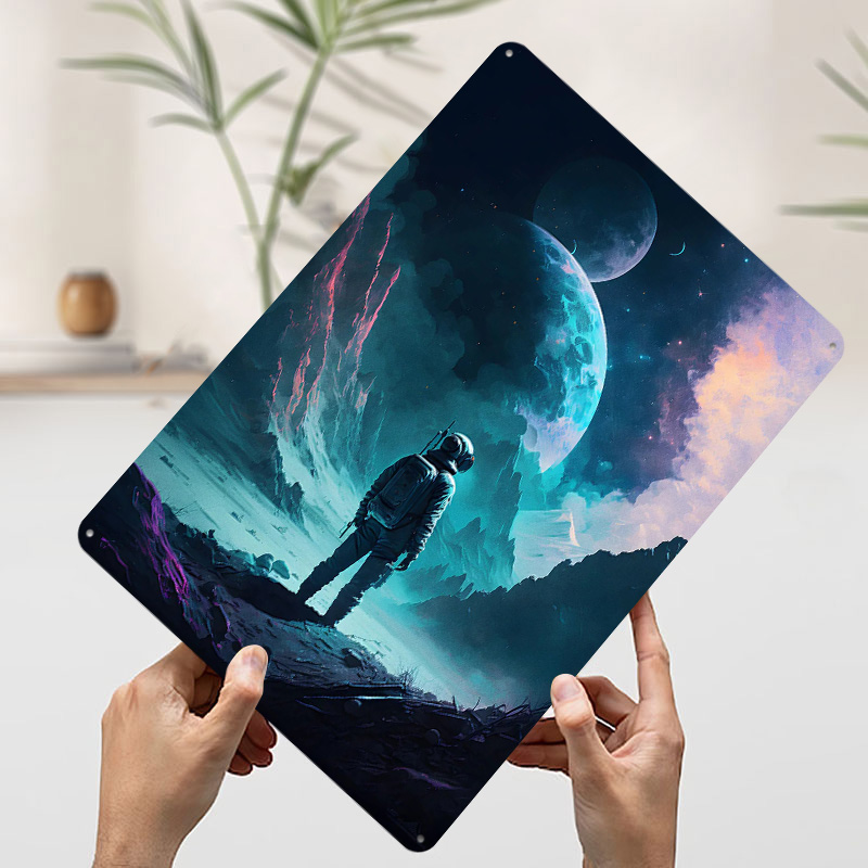 Astronauta nello spazio Poster - Retro Gaming Space recensione e prezzo