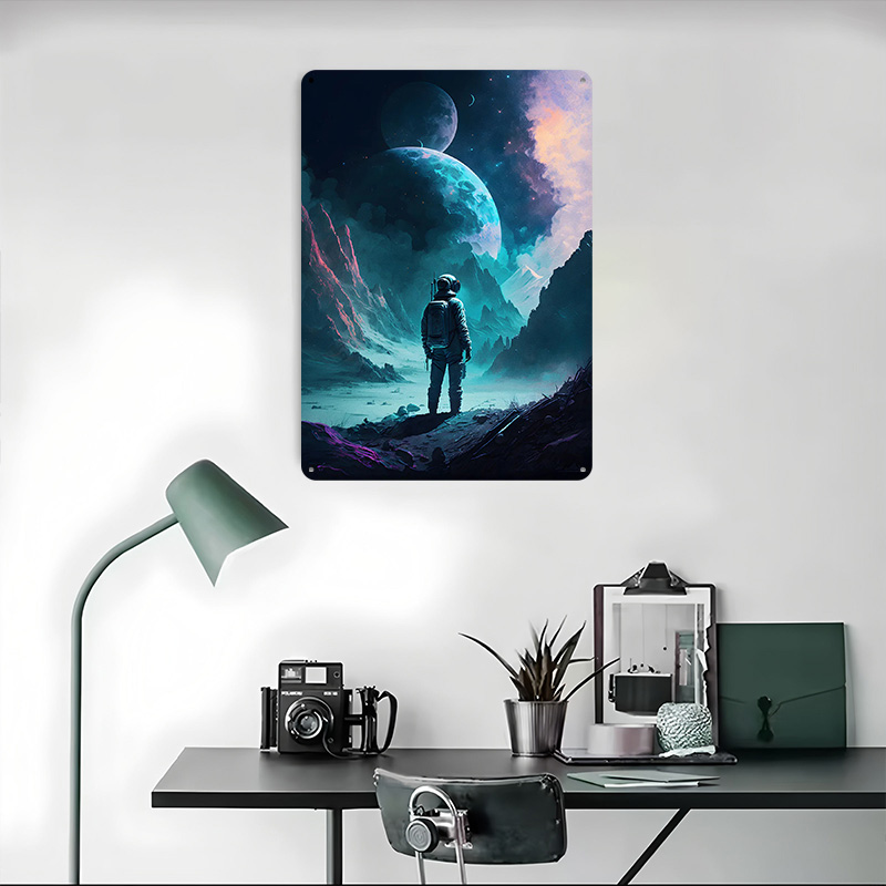Astronauta nello spazio Poster - Retro Gaming Space recensione e prezzo