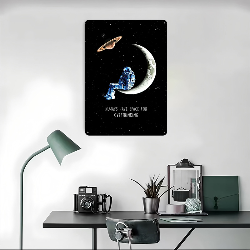 Spazio per overthinking Poster - Retro Gaming Space recensione e prezzo