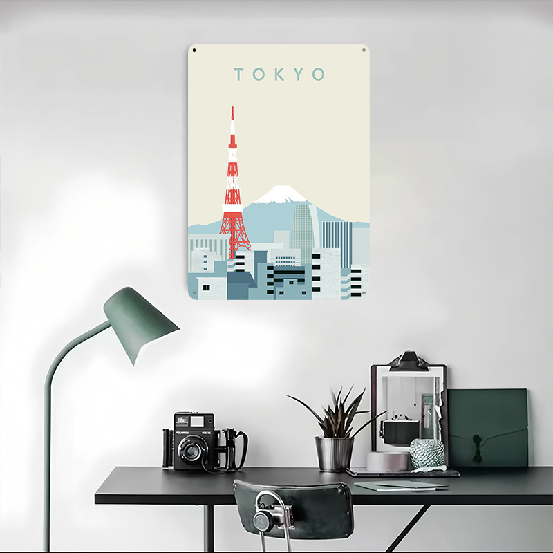 Poster di Tokyo in Stile Retrò - Retro Gaming Gifts For Men recensione e prezzo