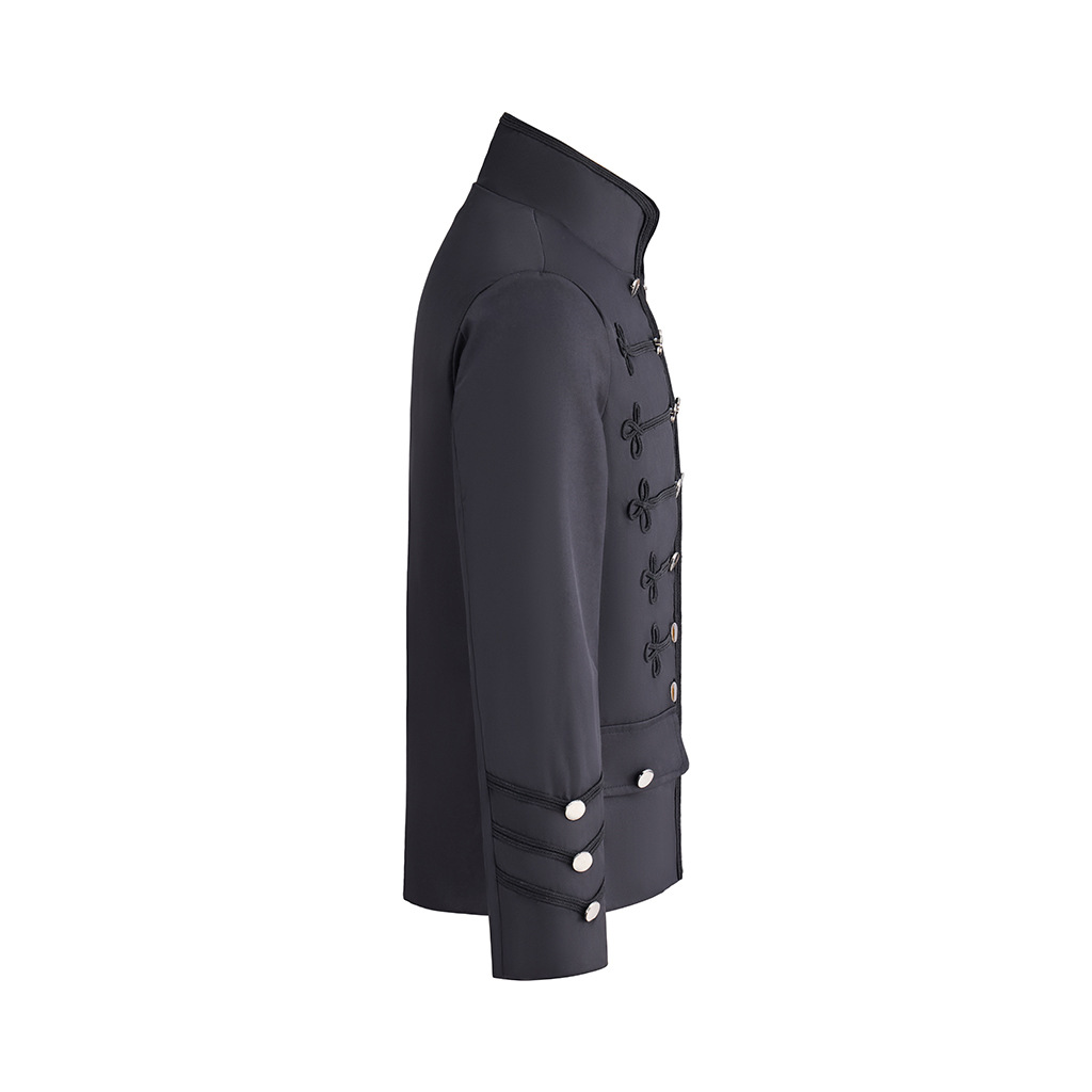 Giacca Militare Nera da Uomo,  - Retro Gaming Jacket recensione e prezzo