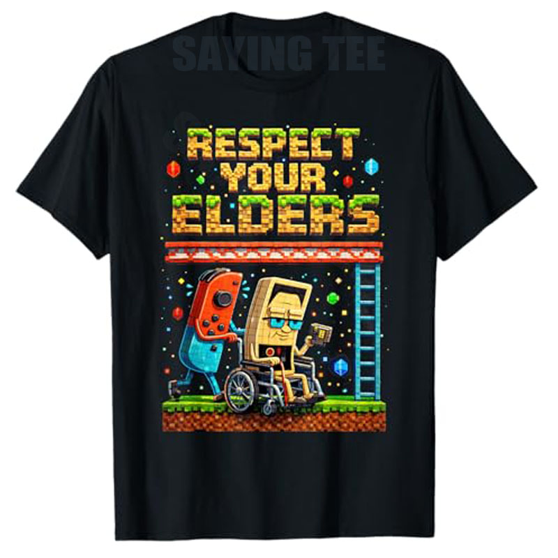 Rispetta i tuoi anziani Retro  - Retro Gaming Gifts For Men recensione e prezzo