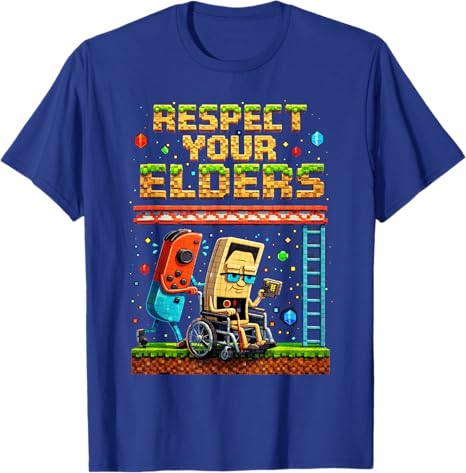 Rispetta i tuoi anziani Retro  - Retro Gaming Gifts For Men recensione e prezzo