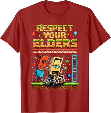 Rispetta i tuoi anziani Retro  - Retro Gaming Gifts For Men recensione e prezzo