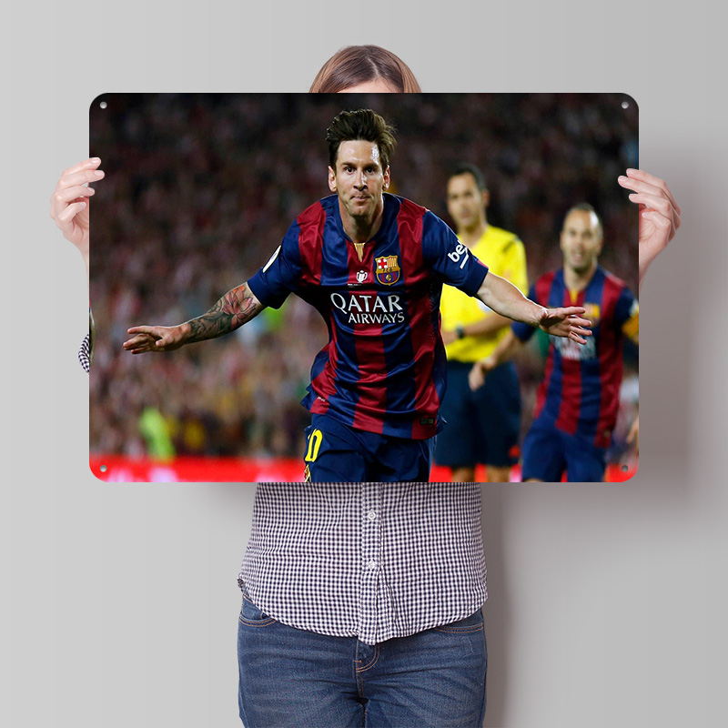 Poster di Lionel Messi, Stampa - Retro Gaming At Home recensione e prezzo