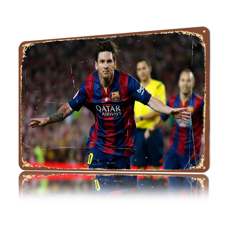 Poster di Lionel Messi, Stampa - Retro Gaming At Home recensione e prezzo