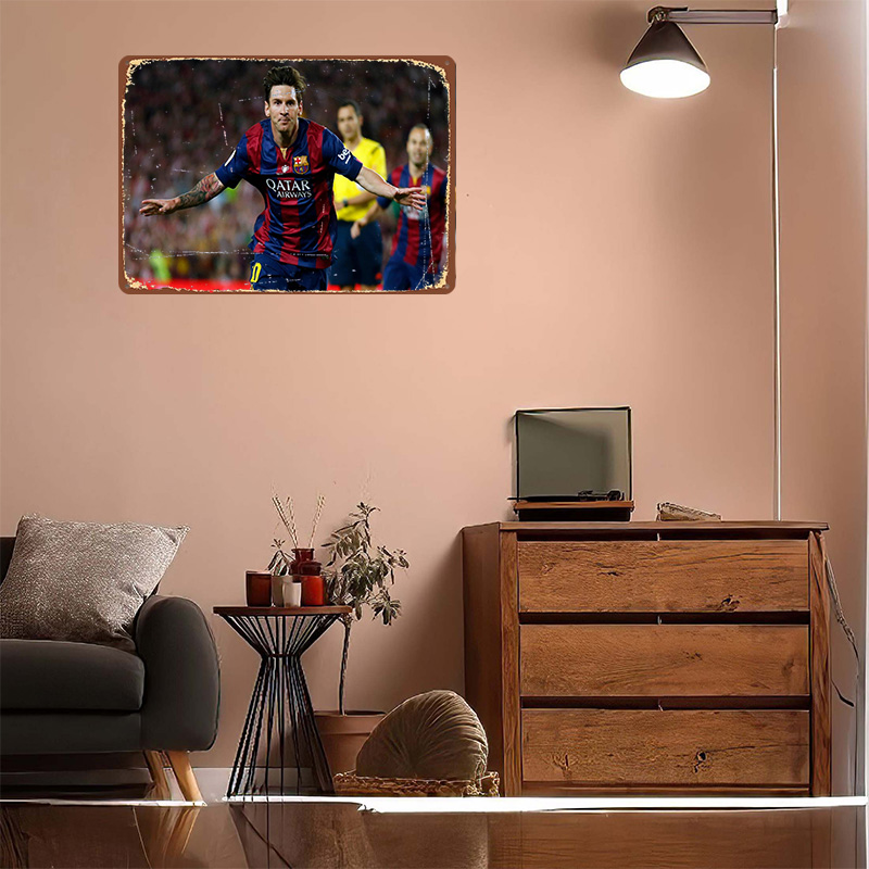Poster di Lionel Messi, Stampa - Retro Gaming At Home recensione e prezzo