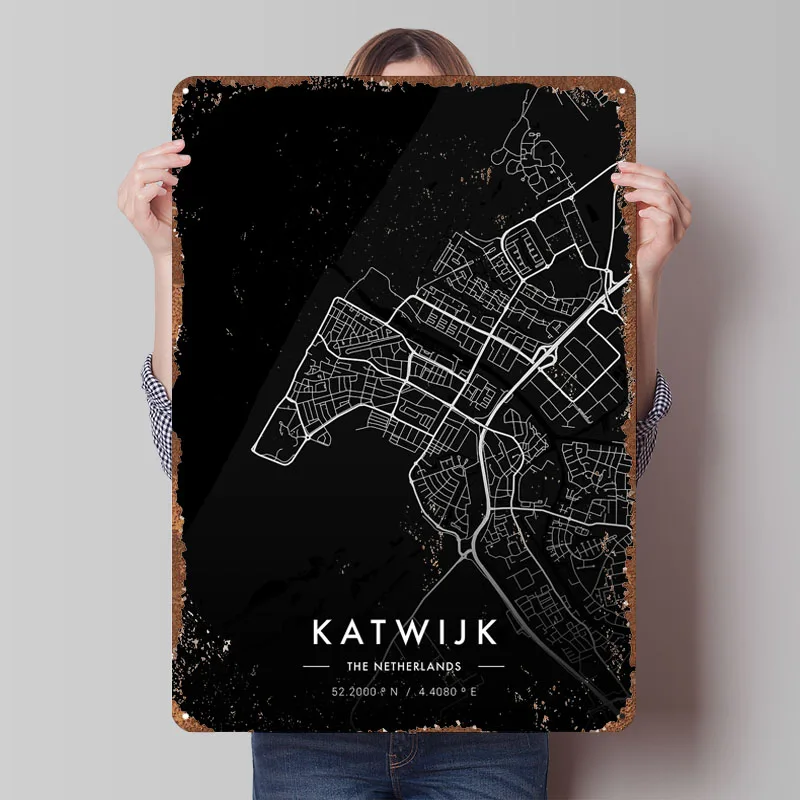 Mappa della città di Katwijk,  - Retro Gaming At Home recensione e prezzo