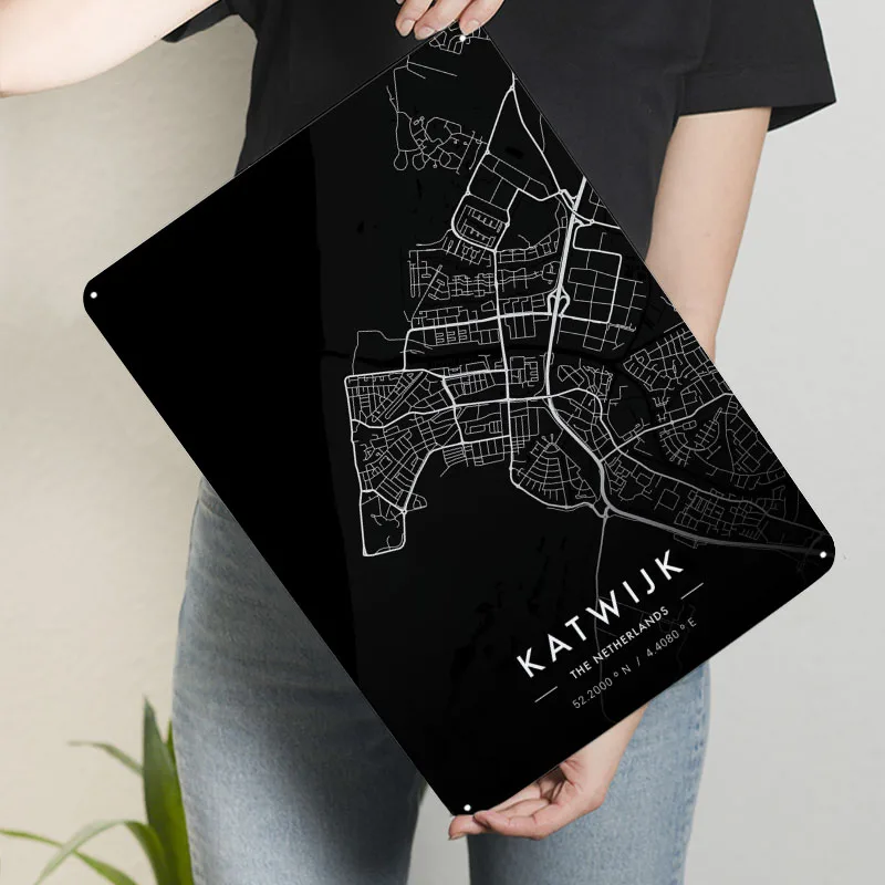 Mappa della città di Katwijk,  - Retro Gaming At Home recensione e prezzo