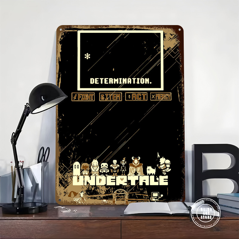 Poster in Metallo Undertale, A - Retro Gaming At Home recensione e prezzo