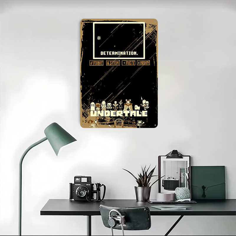 Poster in Metallo Undertale, A - Retro Gaming At Home recensione e prezzo